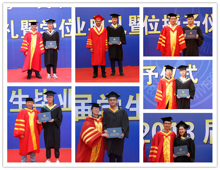 公司学位评定委员会为本科毕业生逐一拨穗正冠